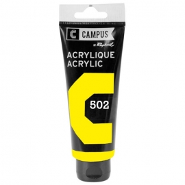 CAMPUS ACRYLIC PAINT 100ML - FLUO YELLOW 