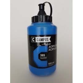 CAMPUS ACRYLIC PAINT 500ML - PRIMARY BLUE 