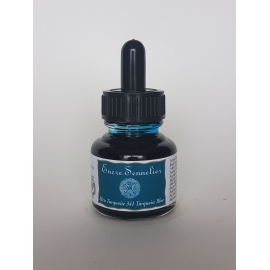 SENNELIER INK 30ML - TURQUOISE BLUE 