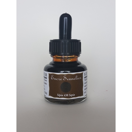 SENNELIER INK 30ML - SEPIA