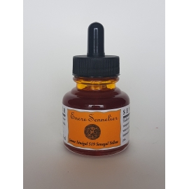 SENNELIER INK 30ML - SENEGAL YELLOW 