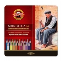 MONDULEZ - SET OF AQUARELLE COLOURED PENCILS - X24