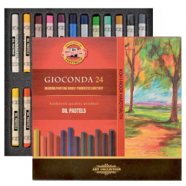 GIOCONDA - SET OF ARTISTS' OIL PASTELS - X24