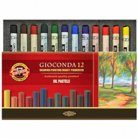GIOCONDA - SET OF ARTISTS' OIL PASTELS X12