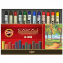 GIOCONDA - SET OF ARTISTS' OIL PASTELS X12
